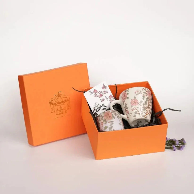 Stoneware Mug and Candle Set