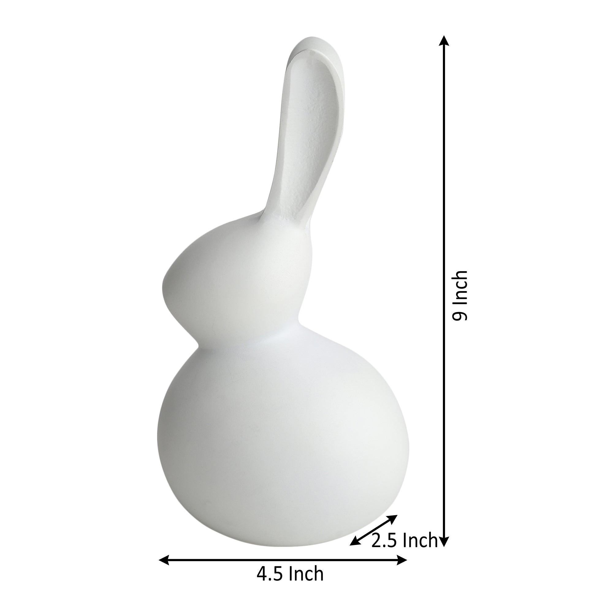 Abstract Hare Sculpture | Showpiece for Living Room | Decorative Home Decor Item for Modern Room Styling