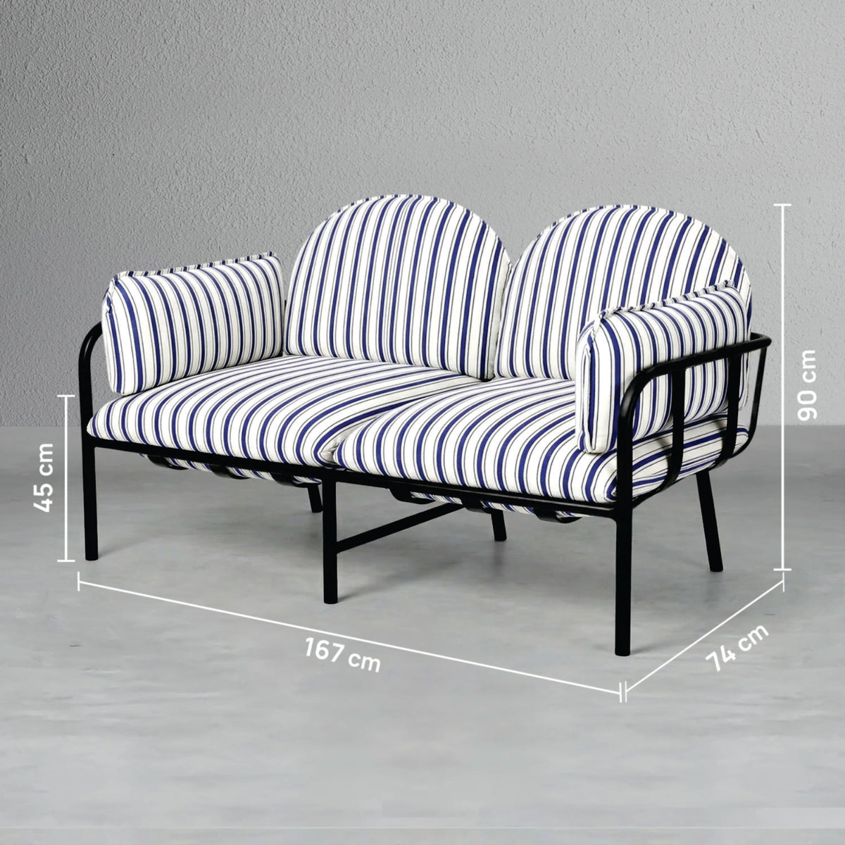 Como Outdoor 2 Seater Sofa