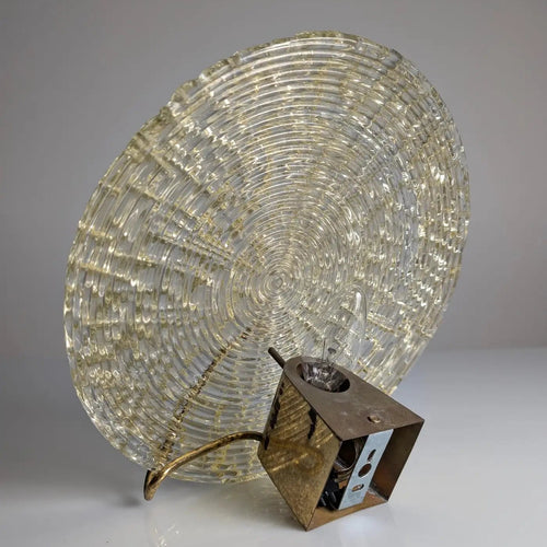 Glass & Metal Wall Sconce