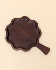 Frosted Wooden Platter