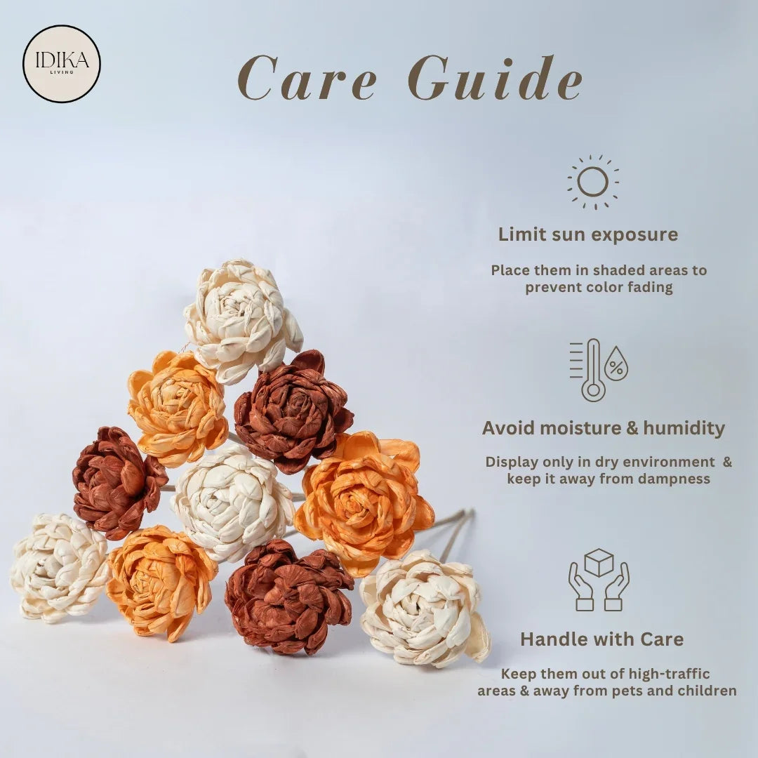 Twisted 6 cm | Rust, Orange and White