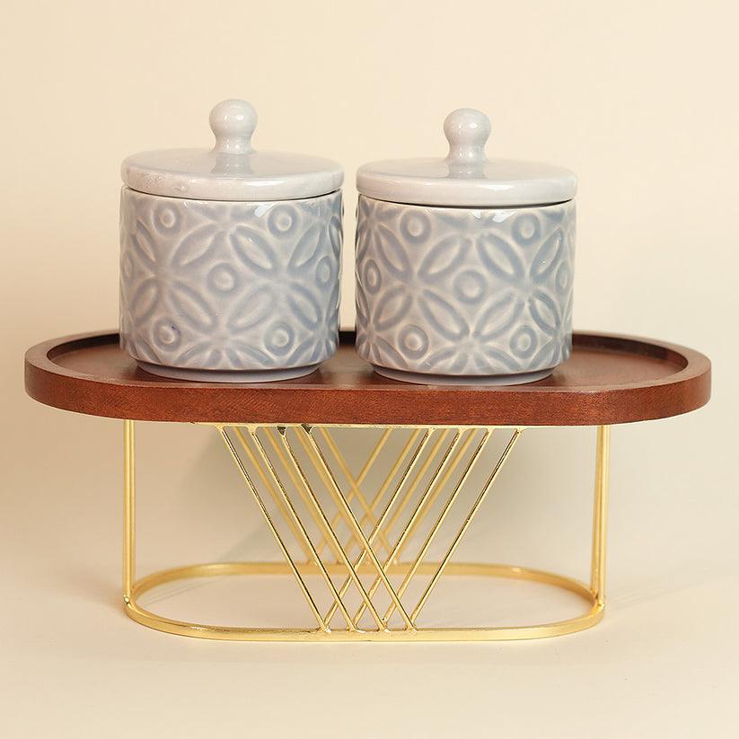 Walnut Wonder Wooden Serving Tray | Snack Serving Platter | Appetizer Platter