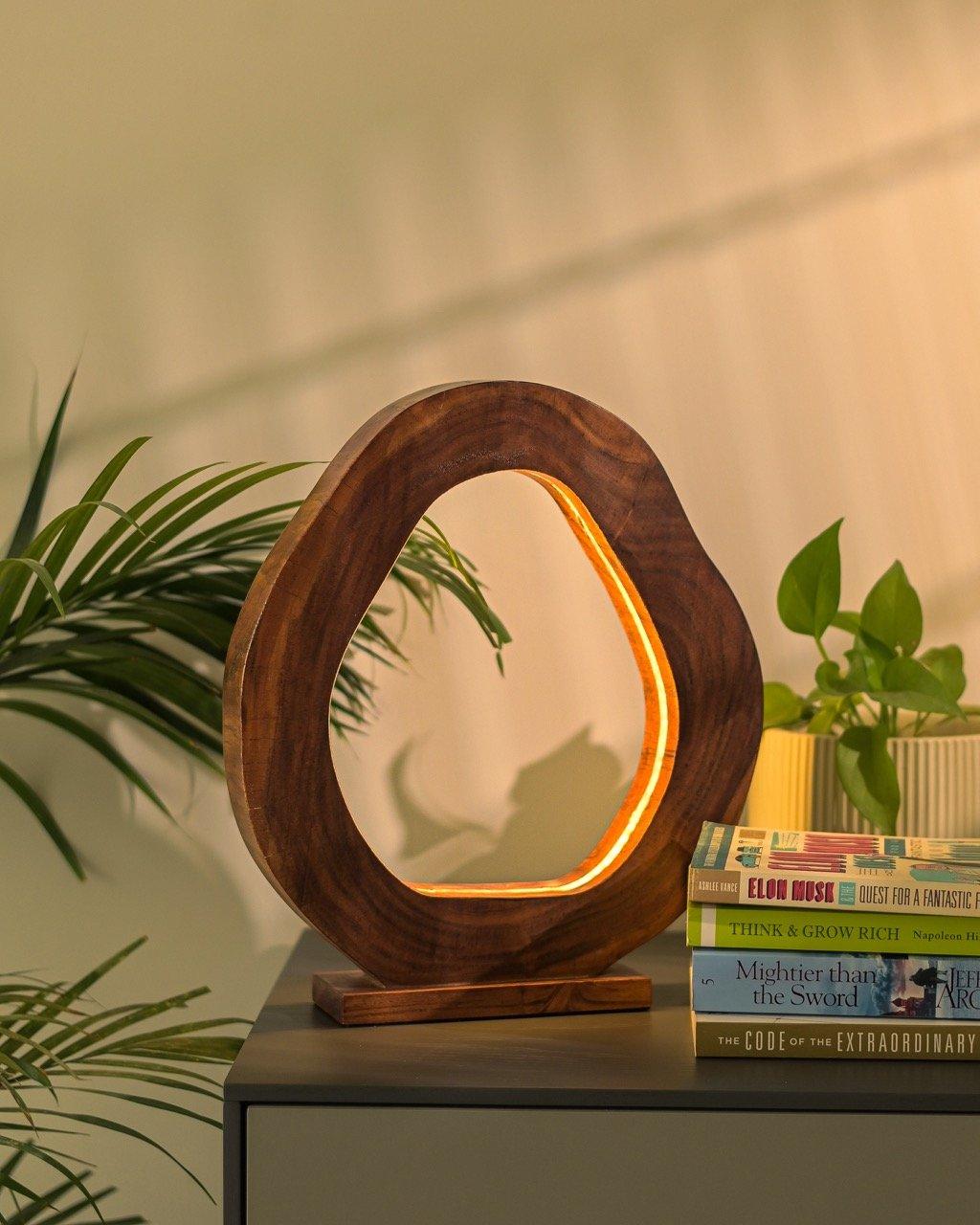 Radiance Illume LED Table Lamp for Living Room | Eco-Friendly Home Decor Lamp