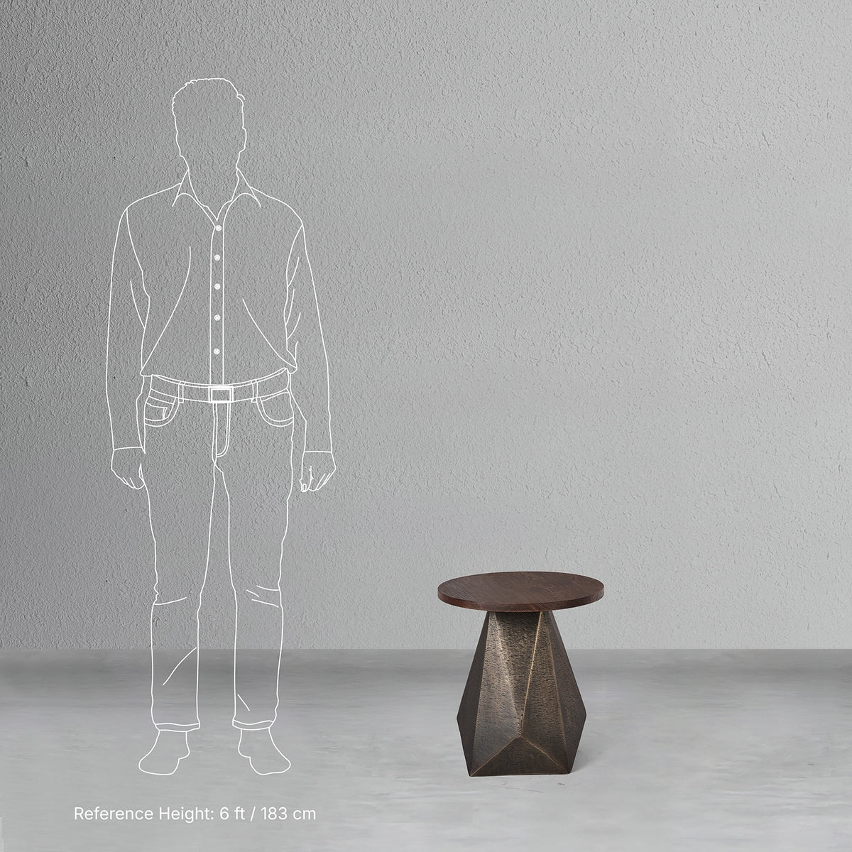 Facet Side Table