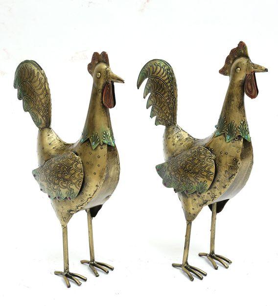 Cook Animal Figurine Set of 2