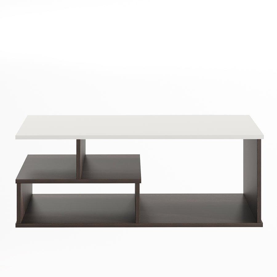 Coffee Table for Living Room with Storage Shelf - Witely