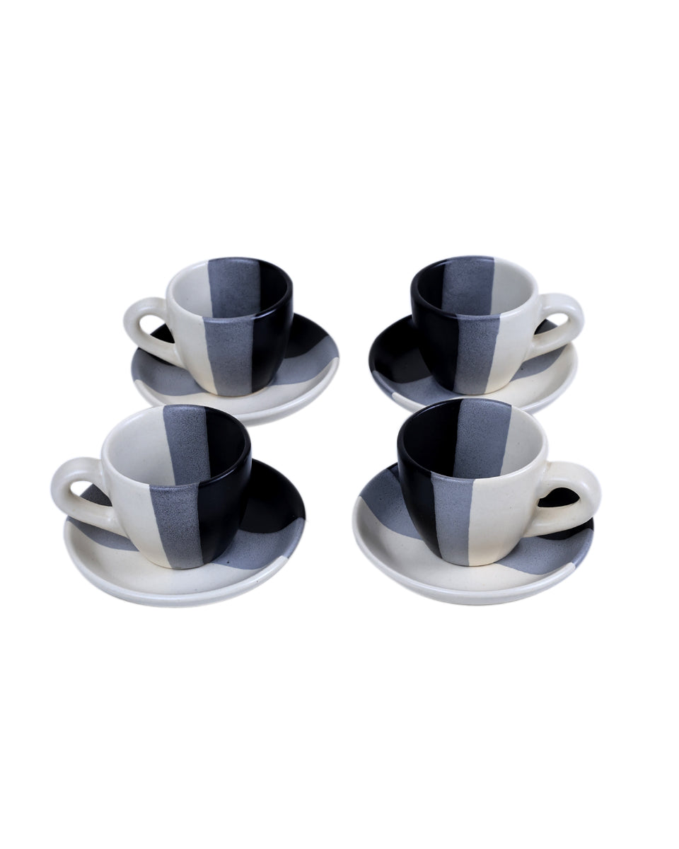 Yin Yang Espresso Cup & Saucer