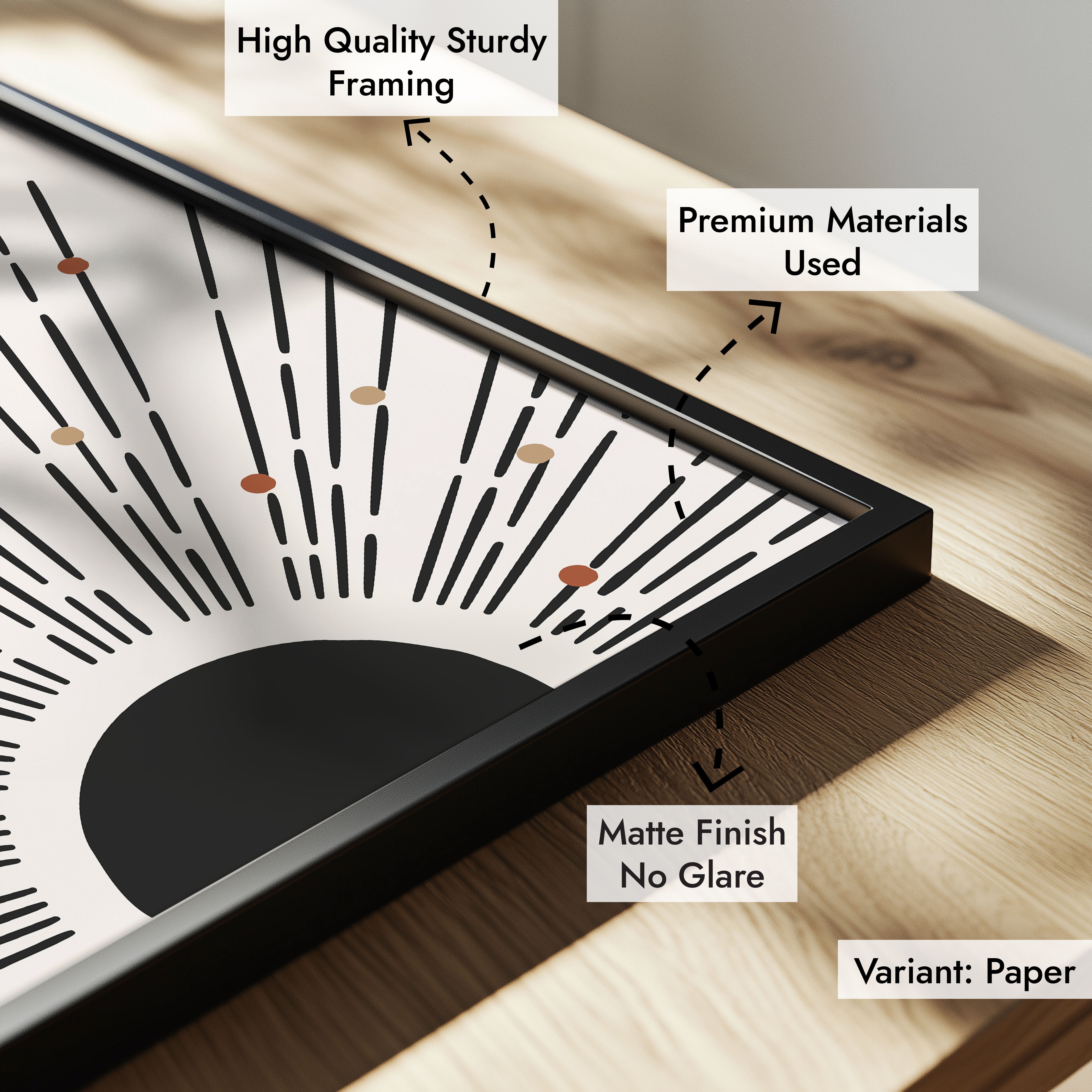 Raggio – Radiant Wall Painting