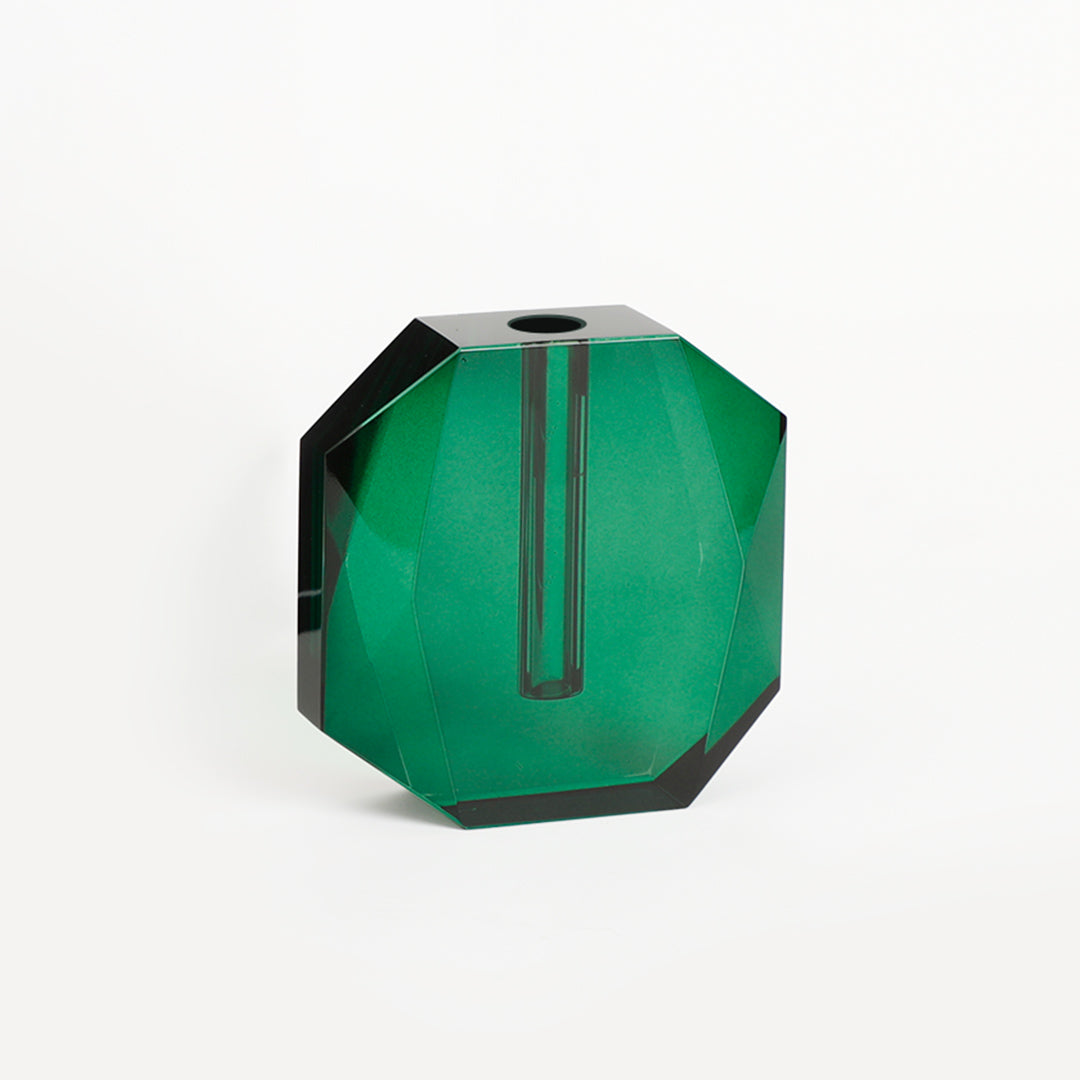 Midori Crystal Vase/Candle Holder Gift Box