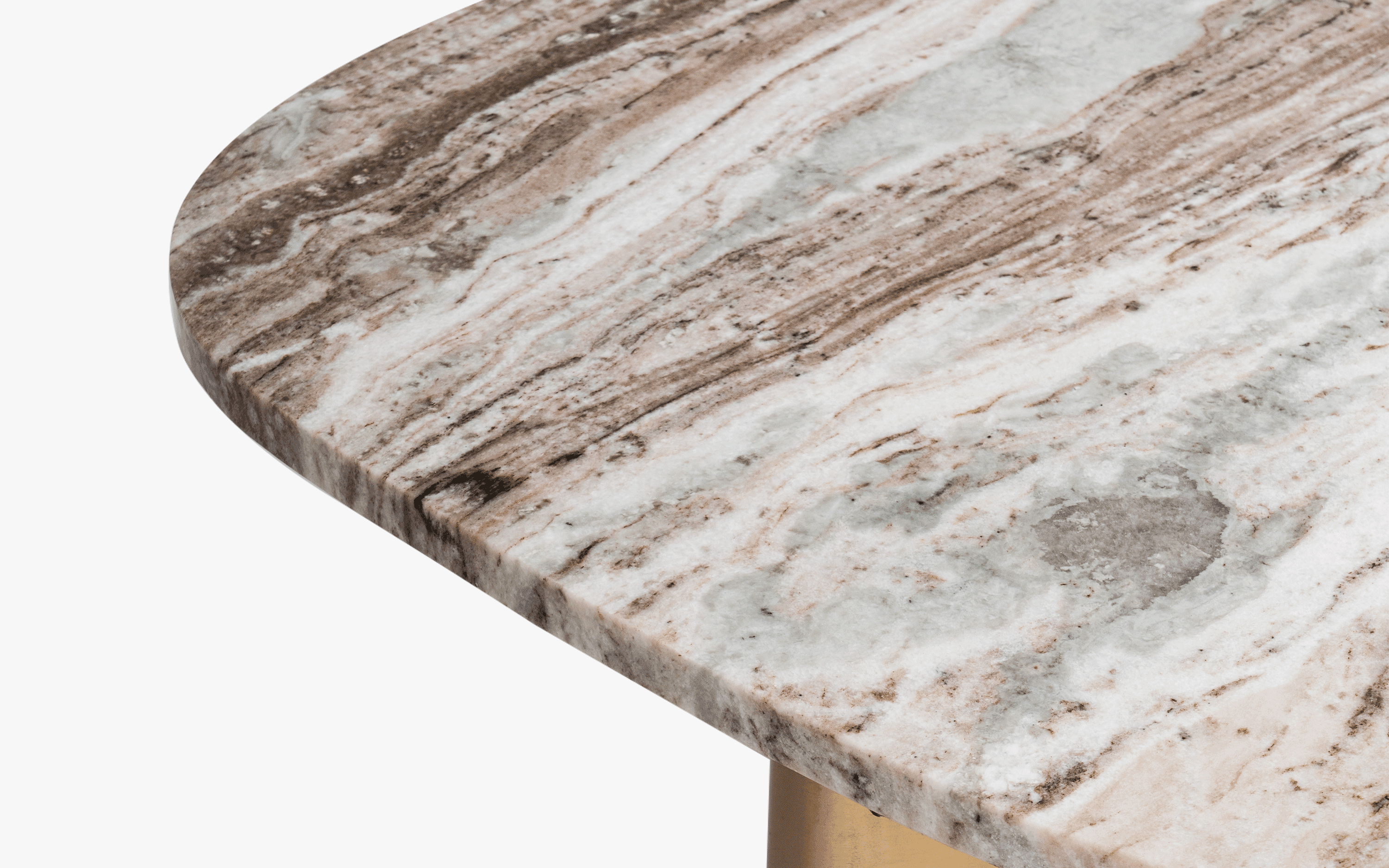 Berg Toronto Marble Coffee Table | Marble Top Centre Table For Living Room | Sofa Table