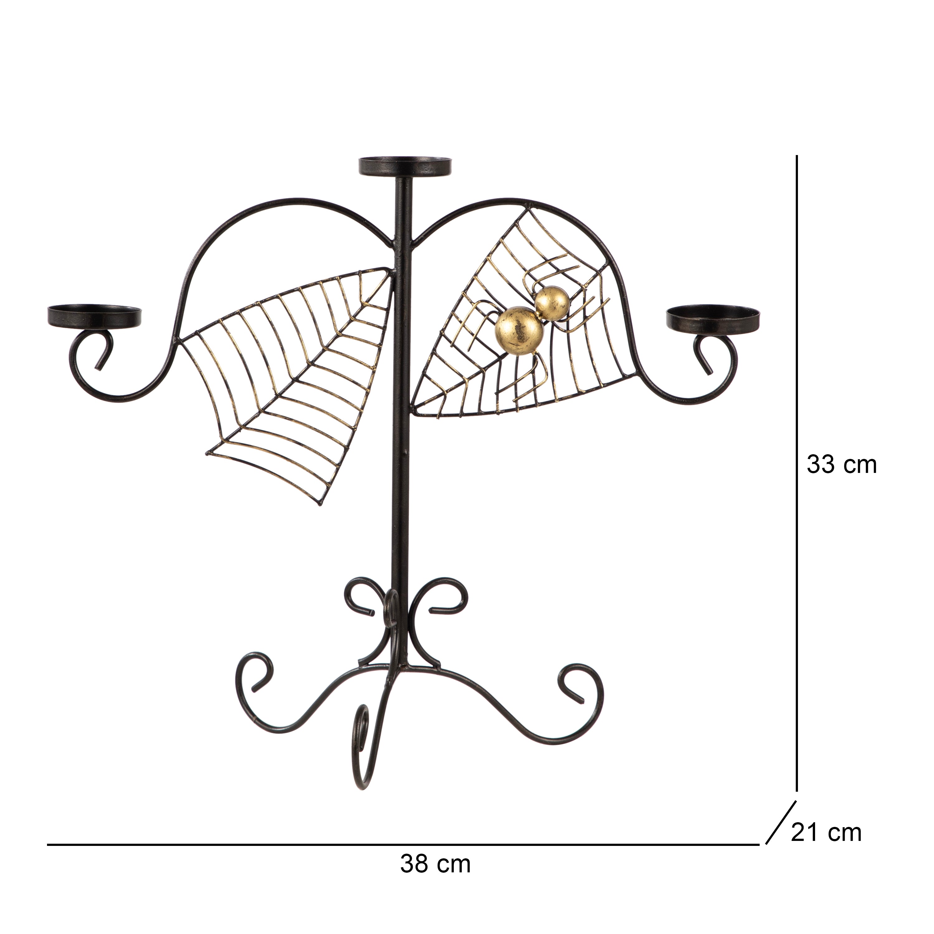Ornix Metal Candle Stand