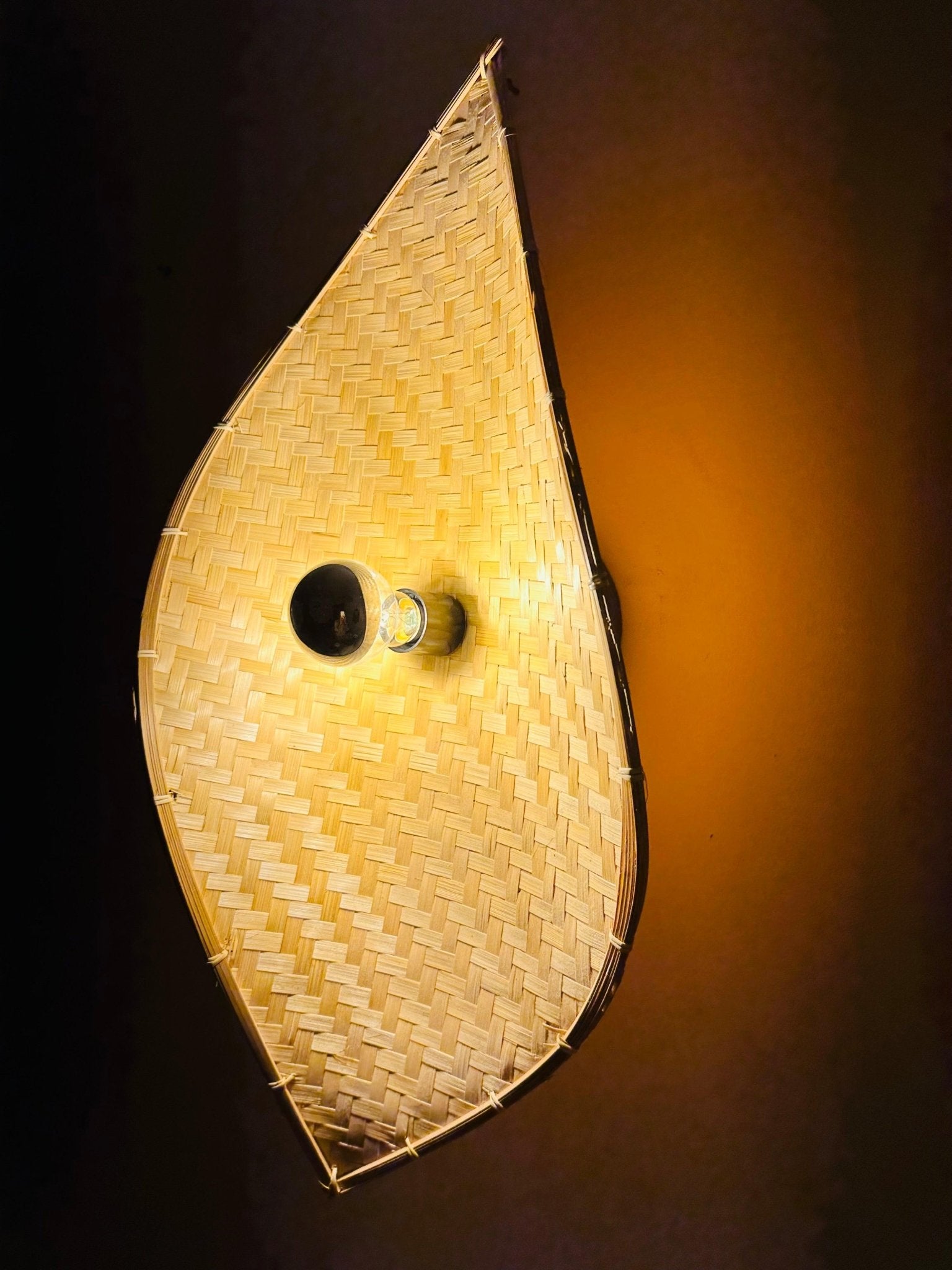 Bamboo Curve Wall Light