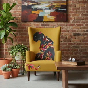 The Regal Roar wingback chair