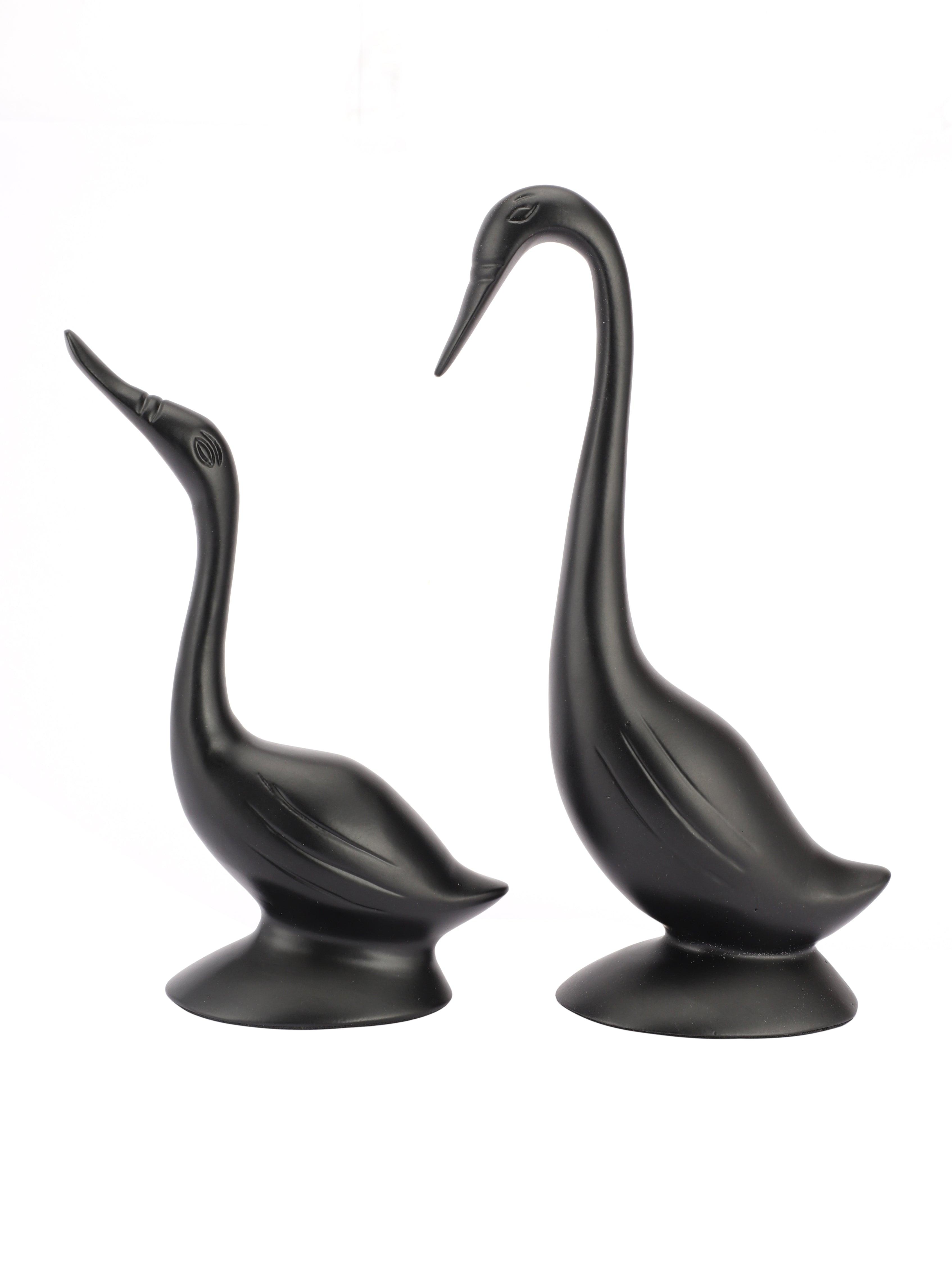 Centrepiece Swan Showpiece for Living Room | Home Decor Item Set of 2