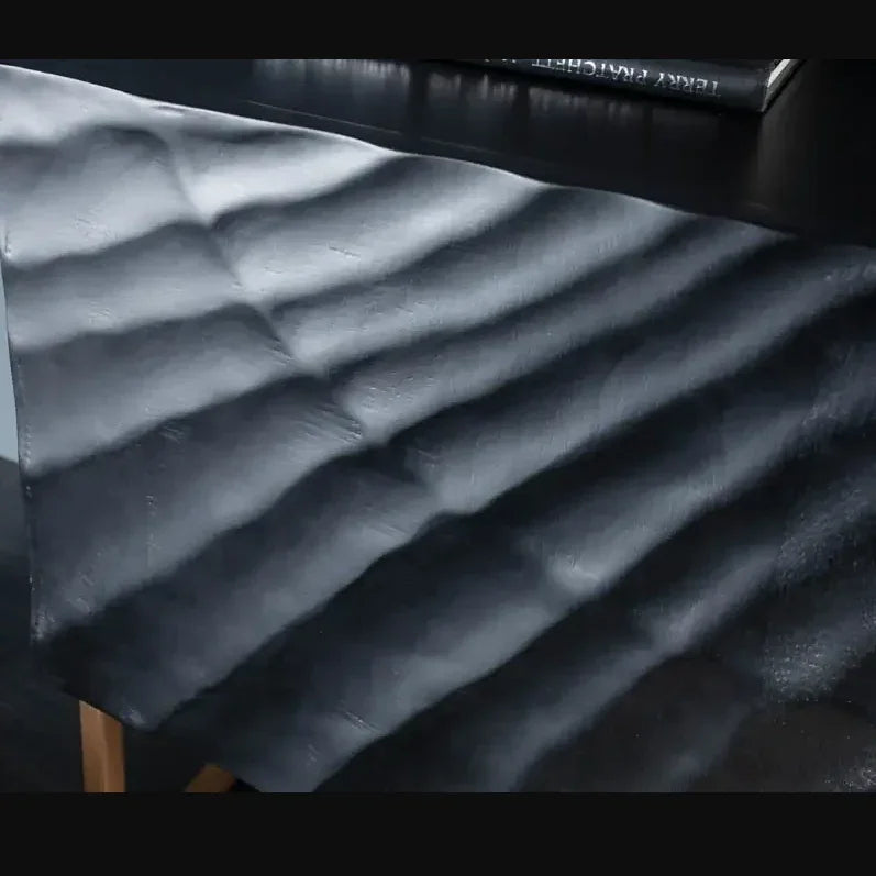 Wave TV Unit with 2 Doors | Solid Mango Wood TV Cabinet for Living Room