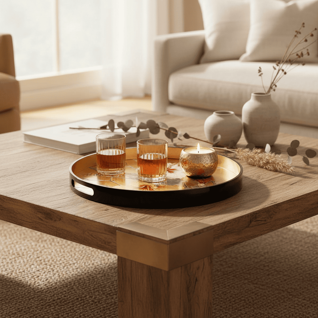 Meeraya Round Tray