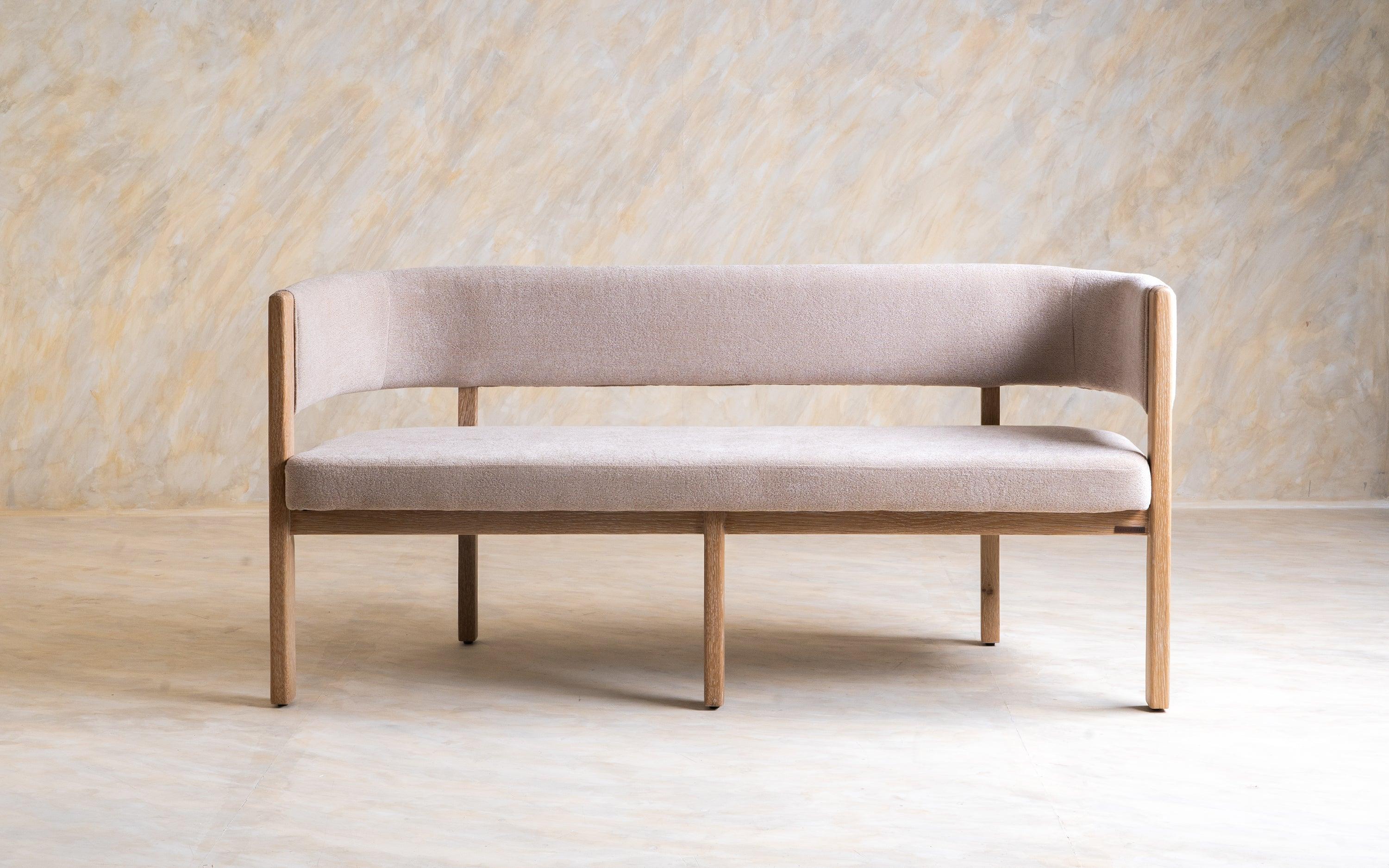 Dune Bench | Oak Wood and Upholstery