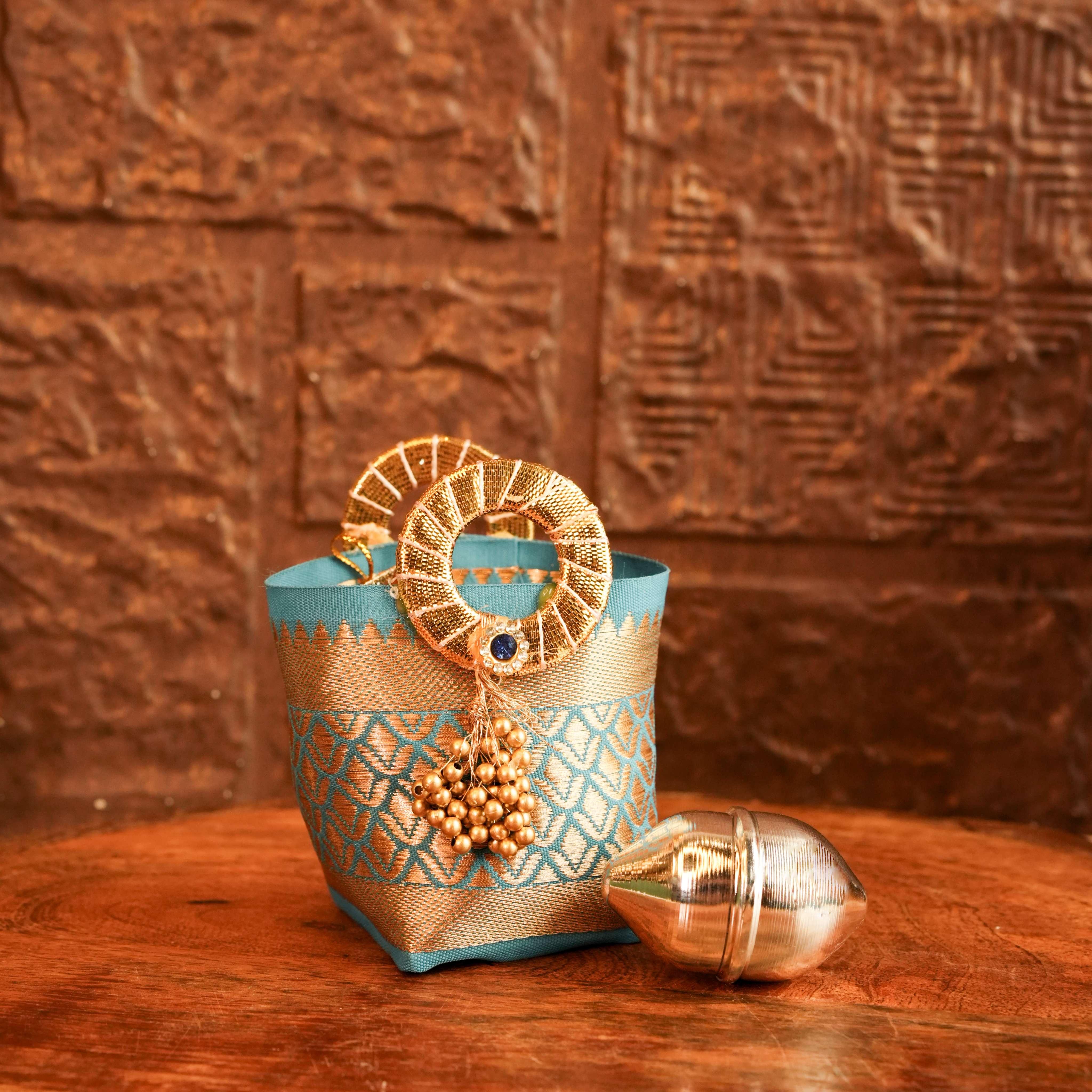 Blissful Silver Basket Hamper Set | Premium Corporate Diwali Gifts