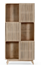 Slatted Wardrobe | Mango Wood