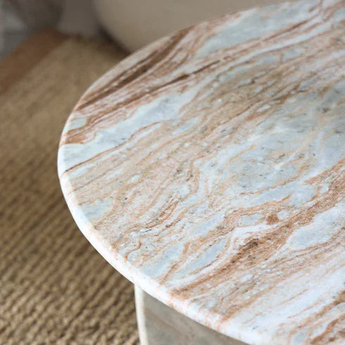 Raio Jupiter Marble Table | Luxury Marble Coffee Table for Living Room