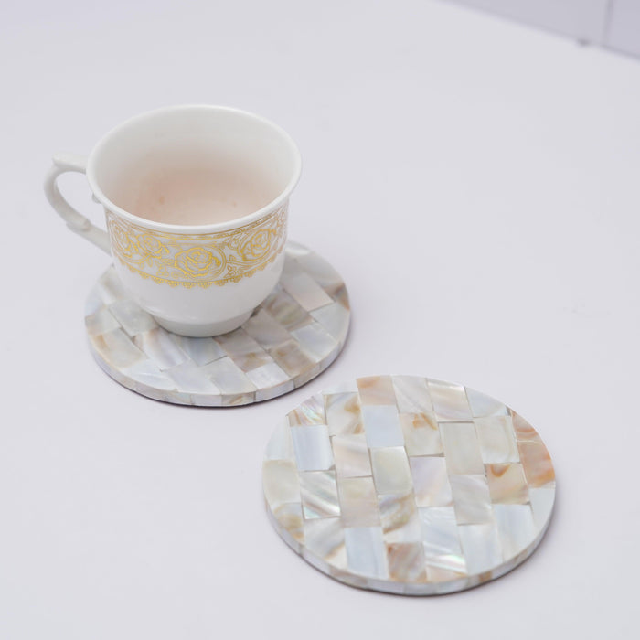 Mother of Pearl  Coaster