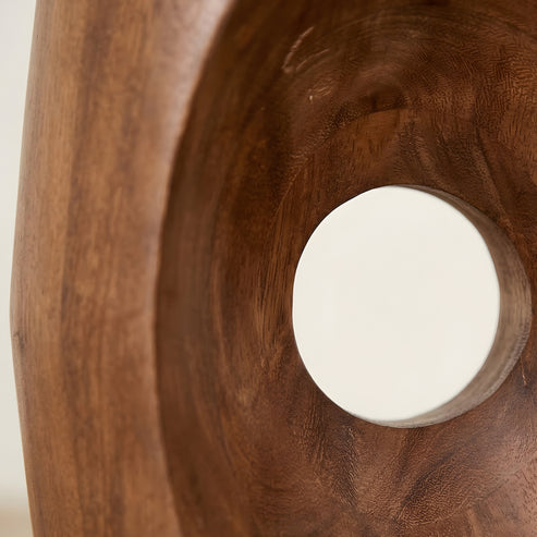 Ovalo Wooden Side Table
