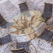 Branching Roots Dining Table – Teakwood (50-100 Years Old)