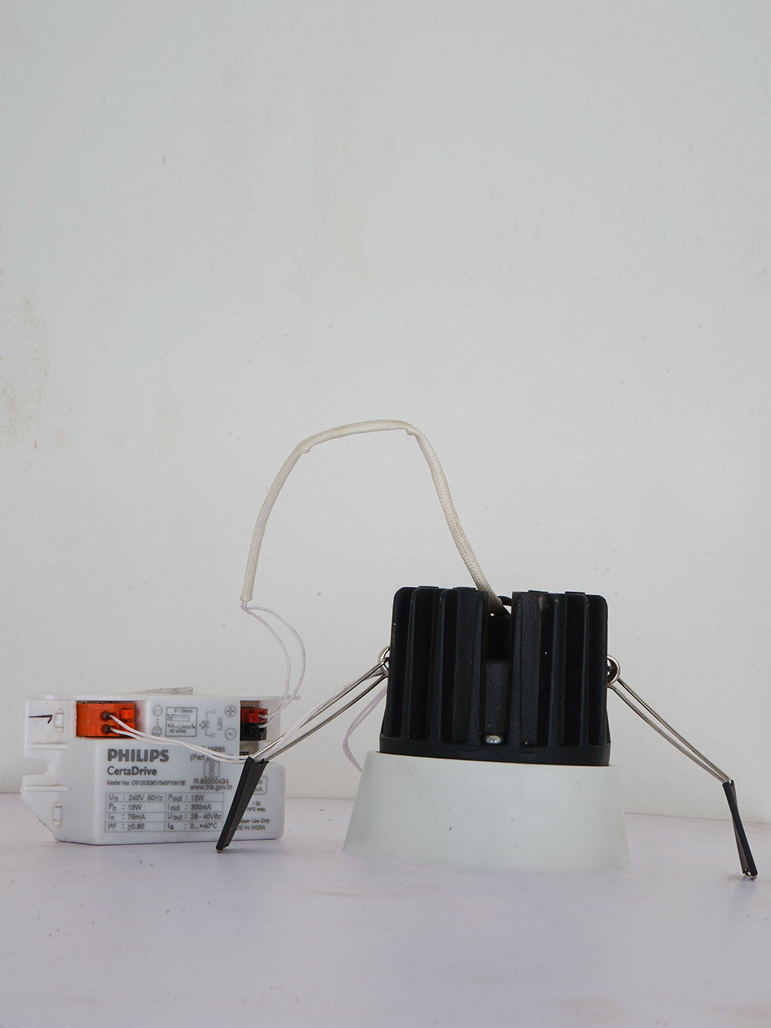 Recessed Round Nickel Finished 84mm 12W
  Warm White Aluminium LED Ceiling Lamp Light