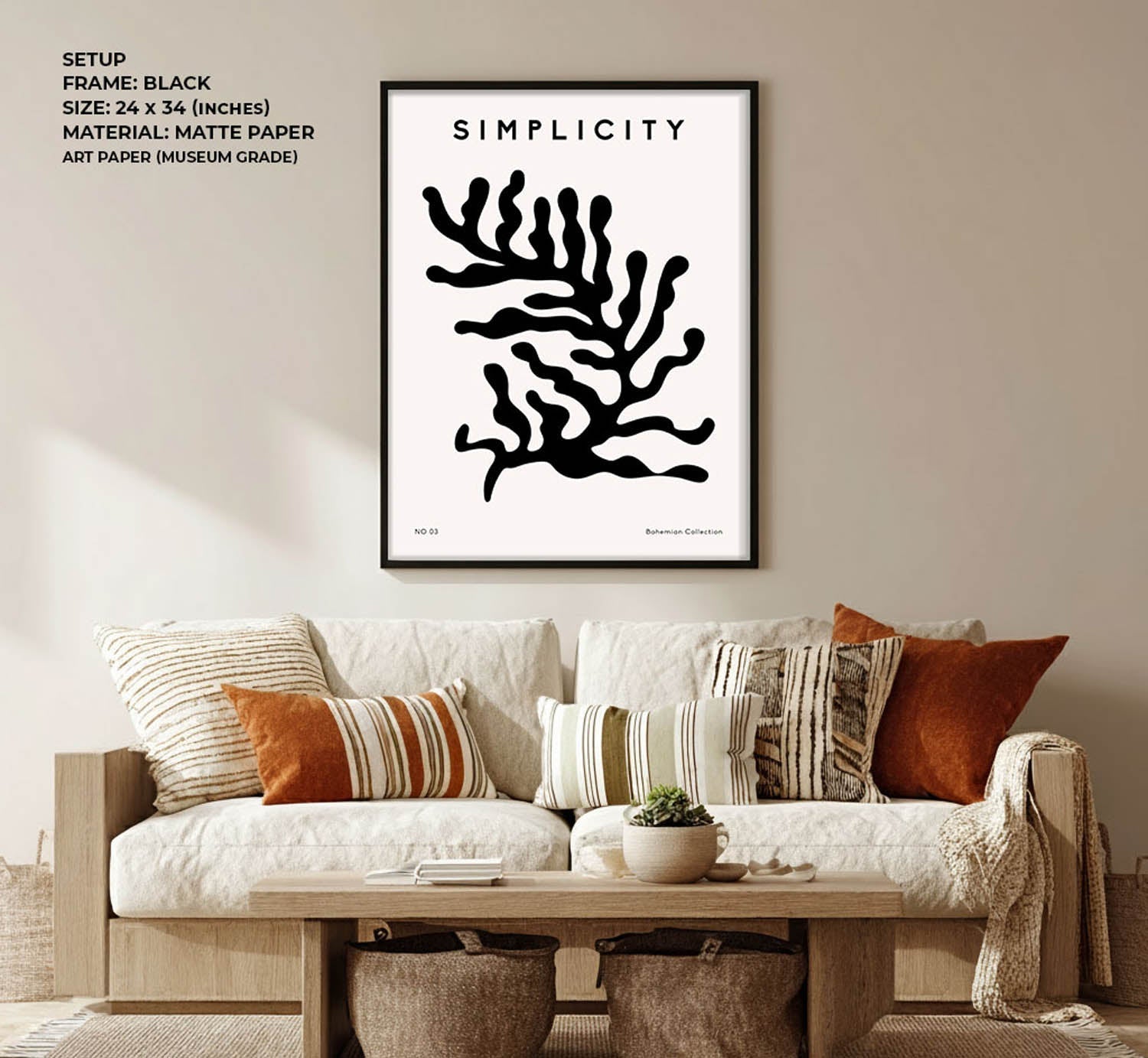 Minimal Elegance Wall Painting