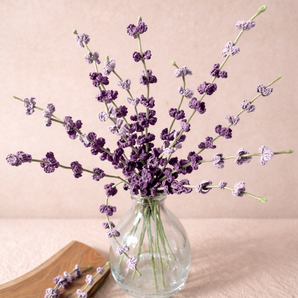 Crochet Mini Lavender set of 2