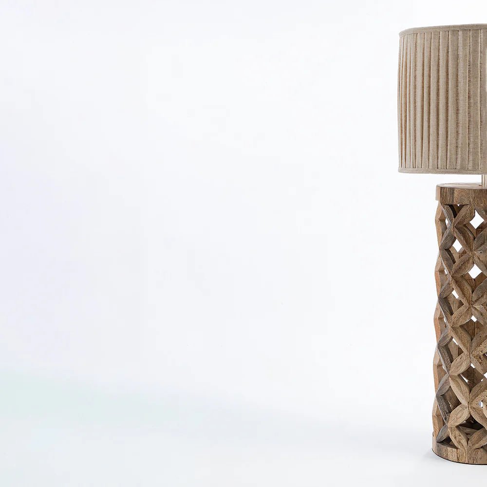Ivora Rustic Mango Wood Lamp