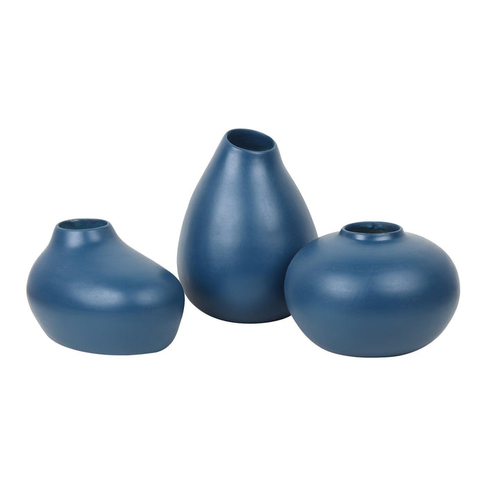 Varys Trio Vase Set for Table Decor | Decorative Flower Vase for Living Room