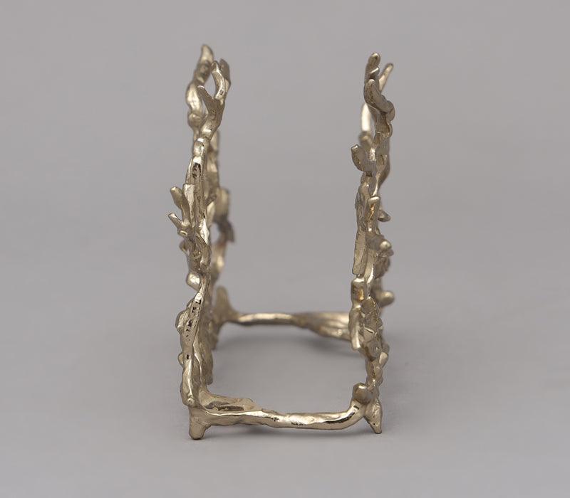 Gold Coral Serviette Holder
