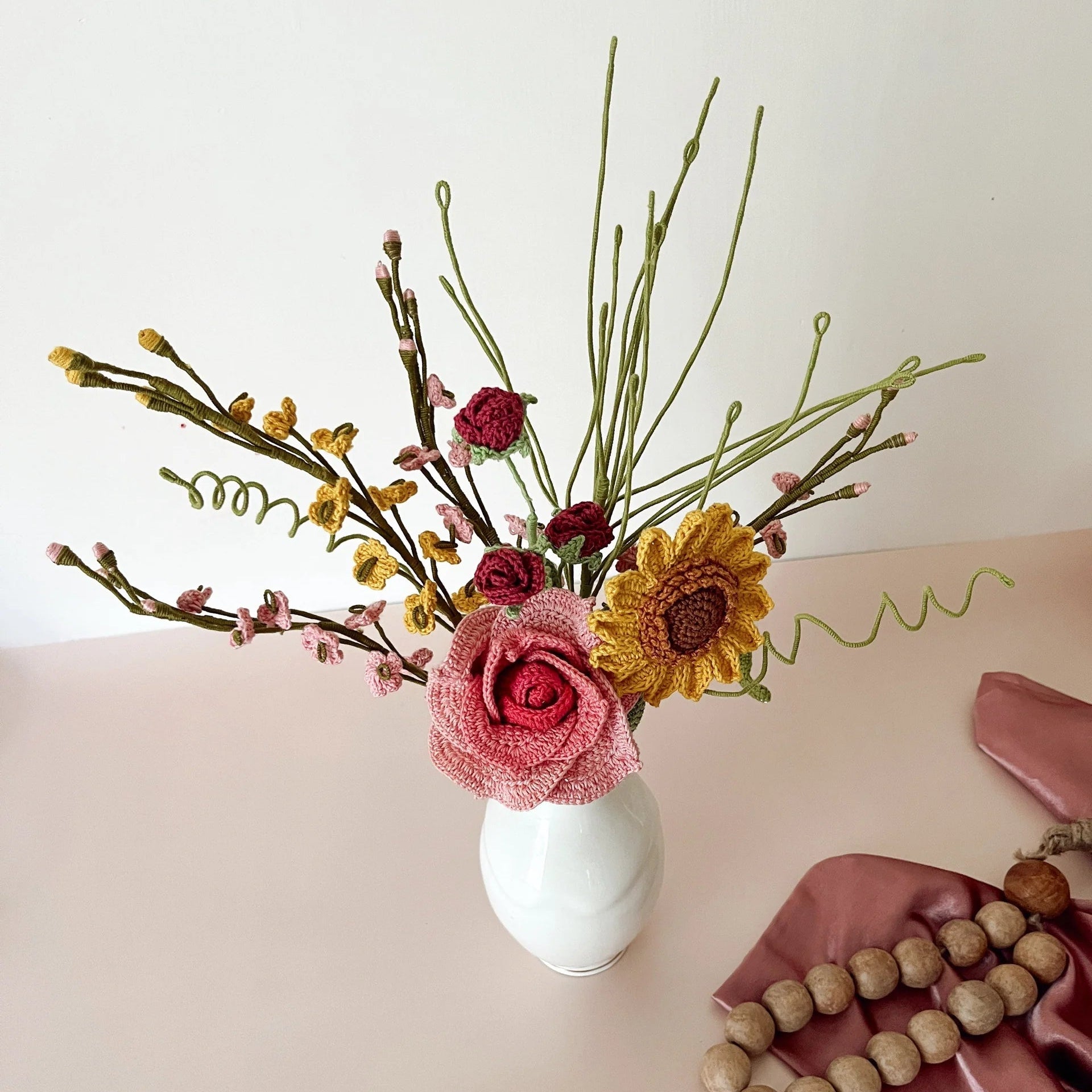 Crochet Timeless Garden - multicolour