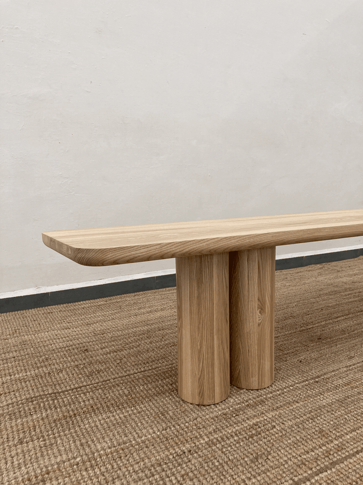 Glogem Bench | Solid Ash Wood