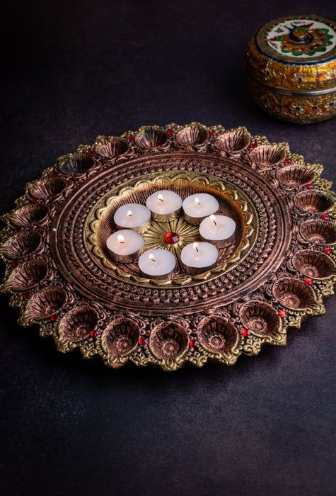 Diya Plate