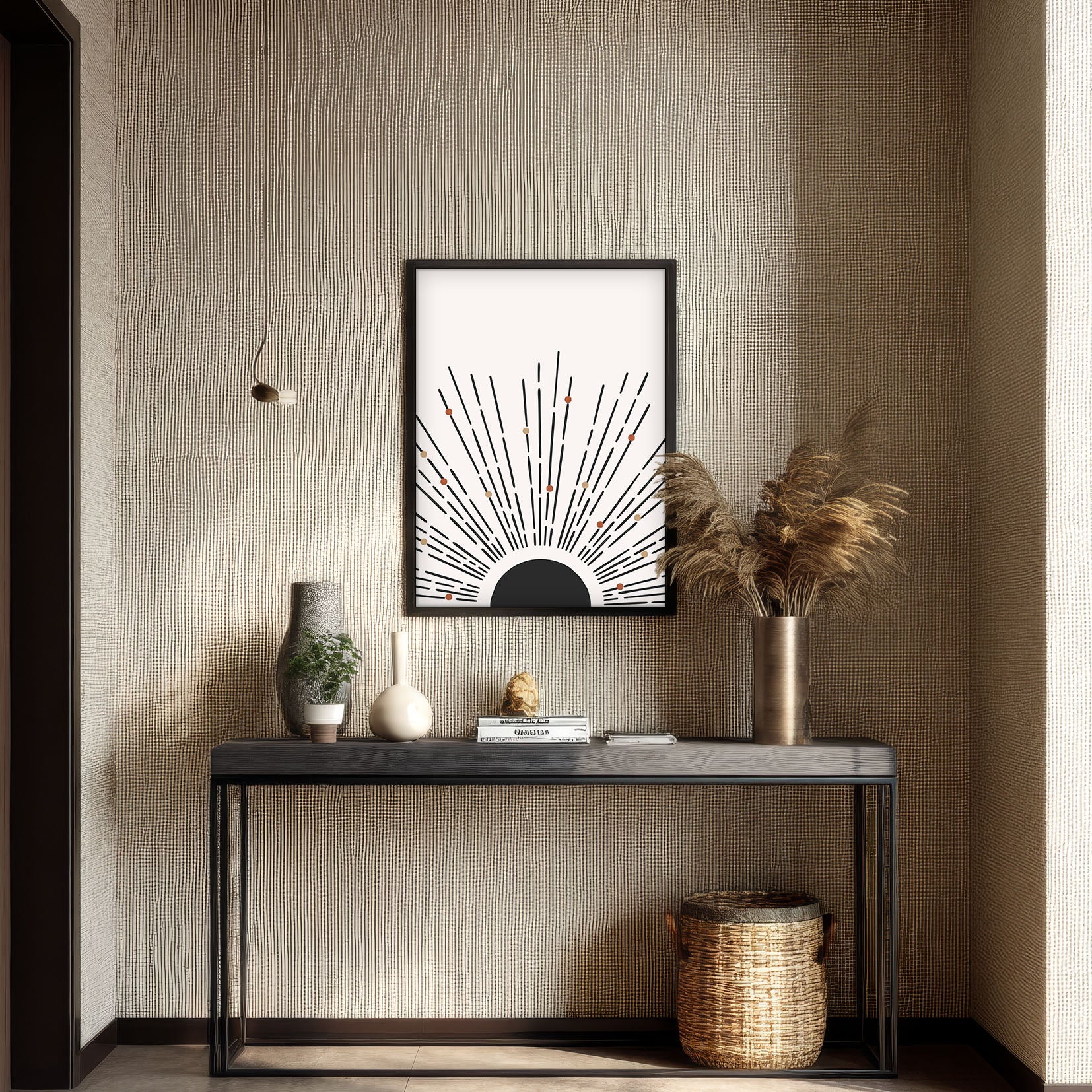 Raggio – Radiant Wall Painting