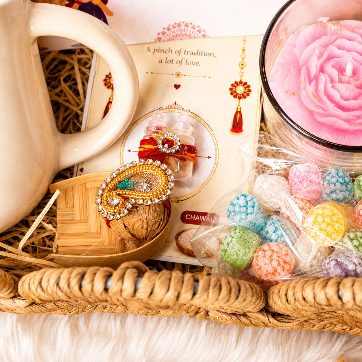 Bhai Divine Bond Rakhi Hamper