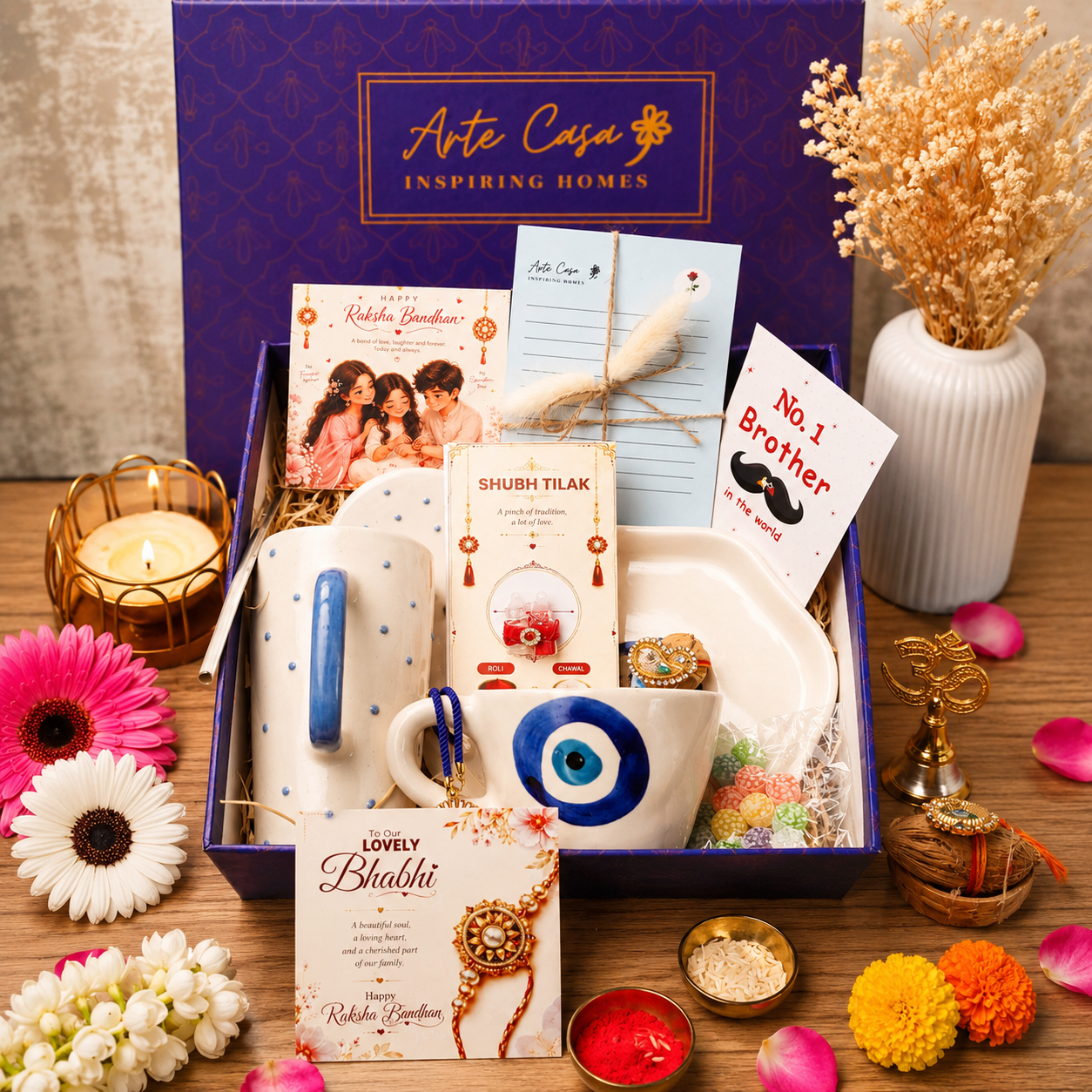 Nazar Se Surakshit Rakhi Hamper