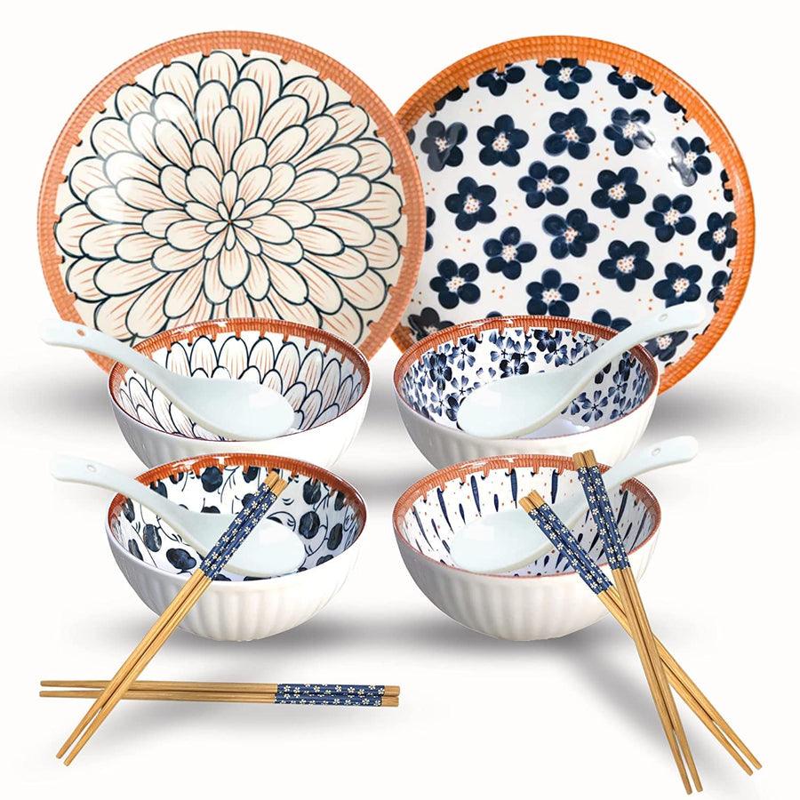 Porcelain Kitchen Bowls Set for Dinning