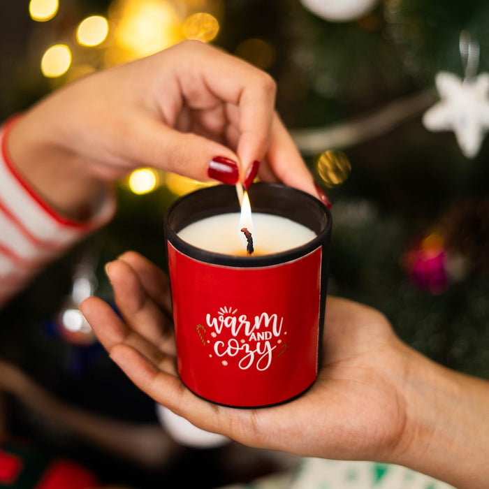 Festive Candle | Holiday & Seasonal Decorative Candle