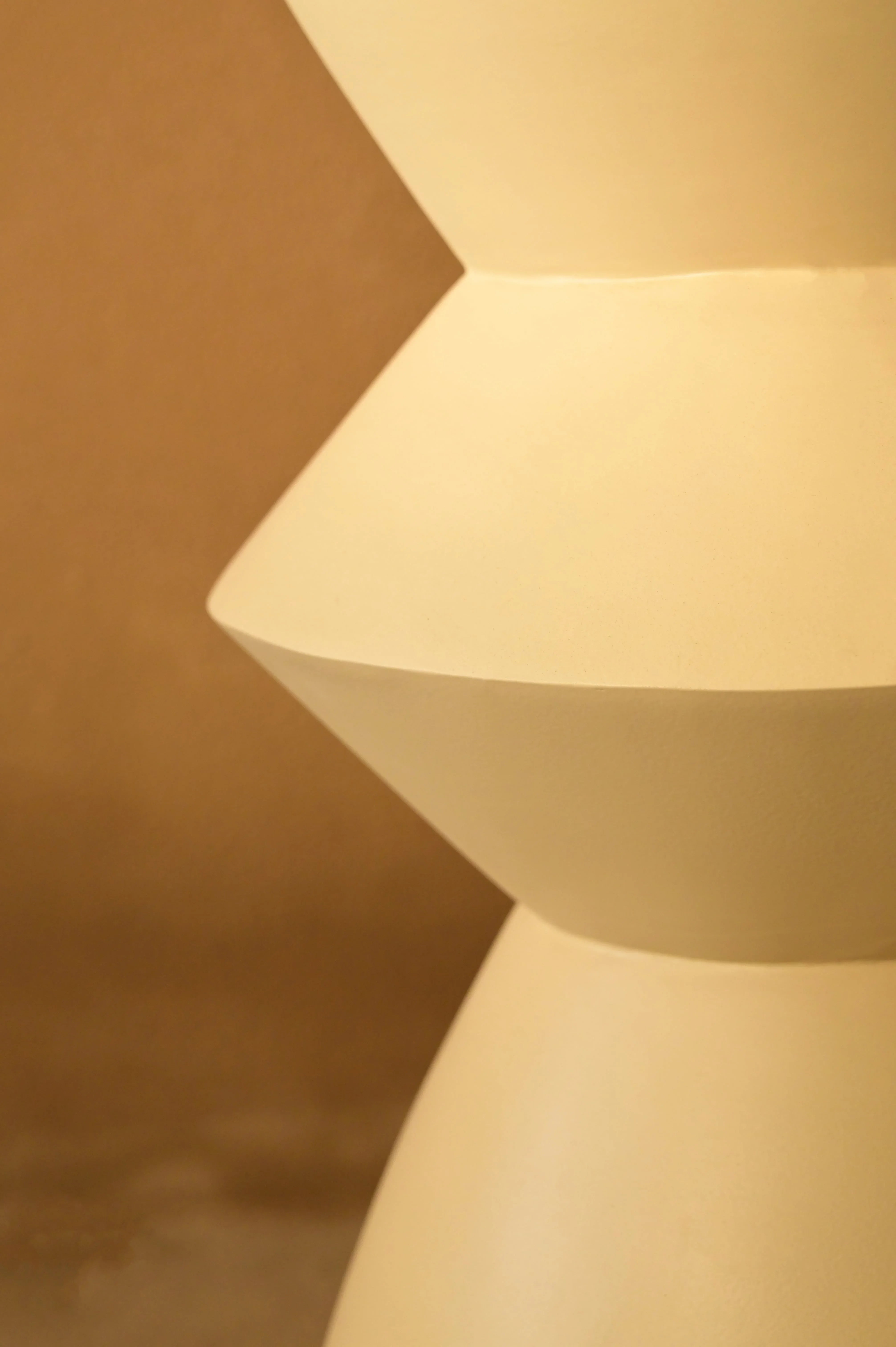 Oriel Sculptural Side Table for Living Room | Designer Accent Table