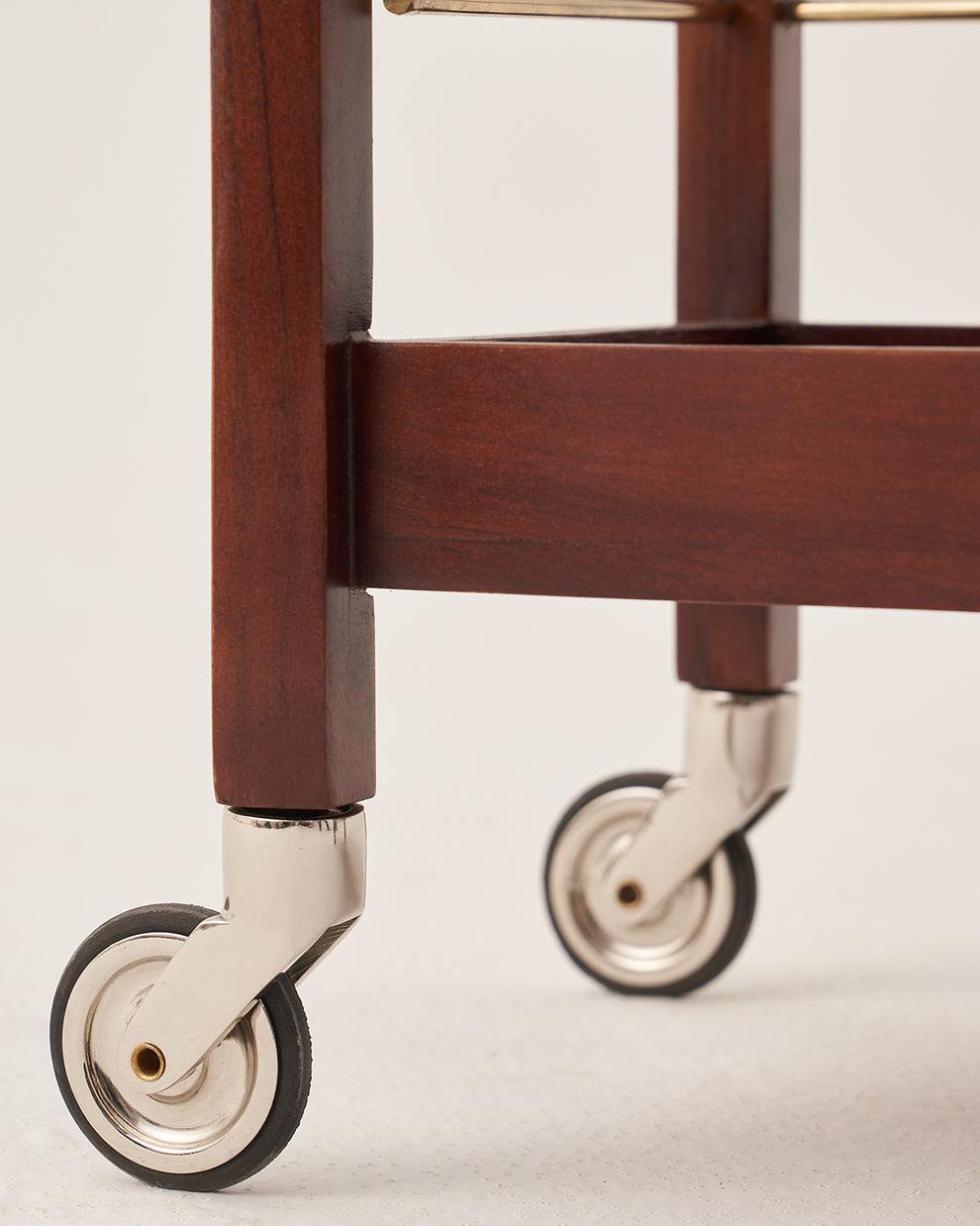 Bar Trolley with Wheels | Kitchen Trolley | Serving Trolley for Kitchen