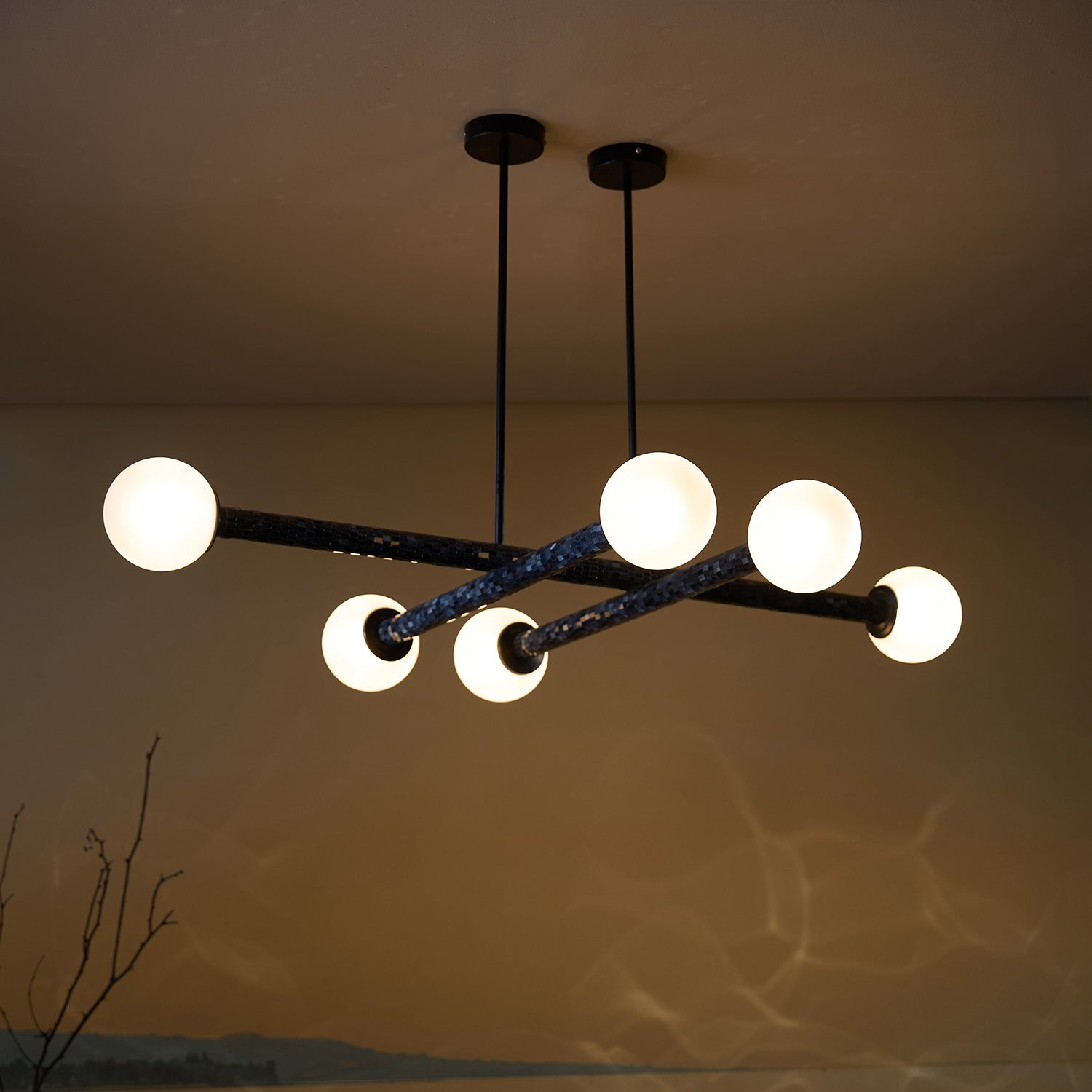 Reva Stick Chandelier Cluster