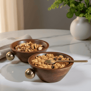 Ora Reet Mini Serving Bowls with Spoons (Set of 2)