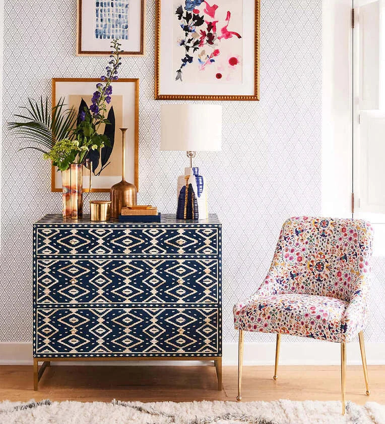 Chest of Drawer-Ikkat