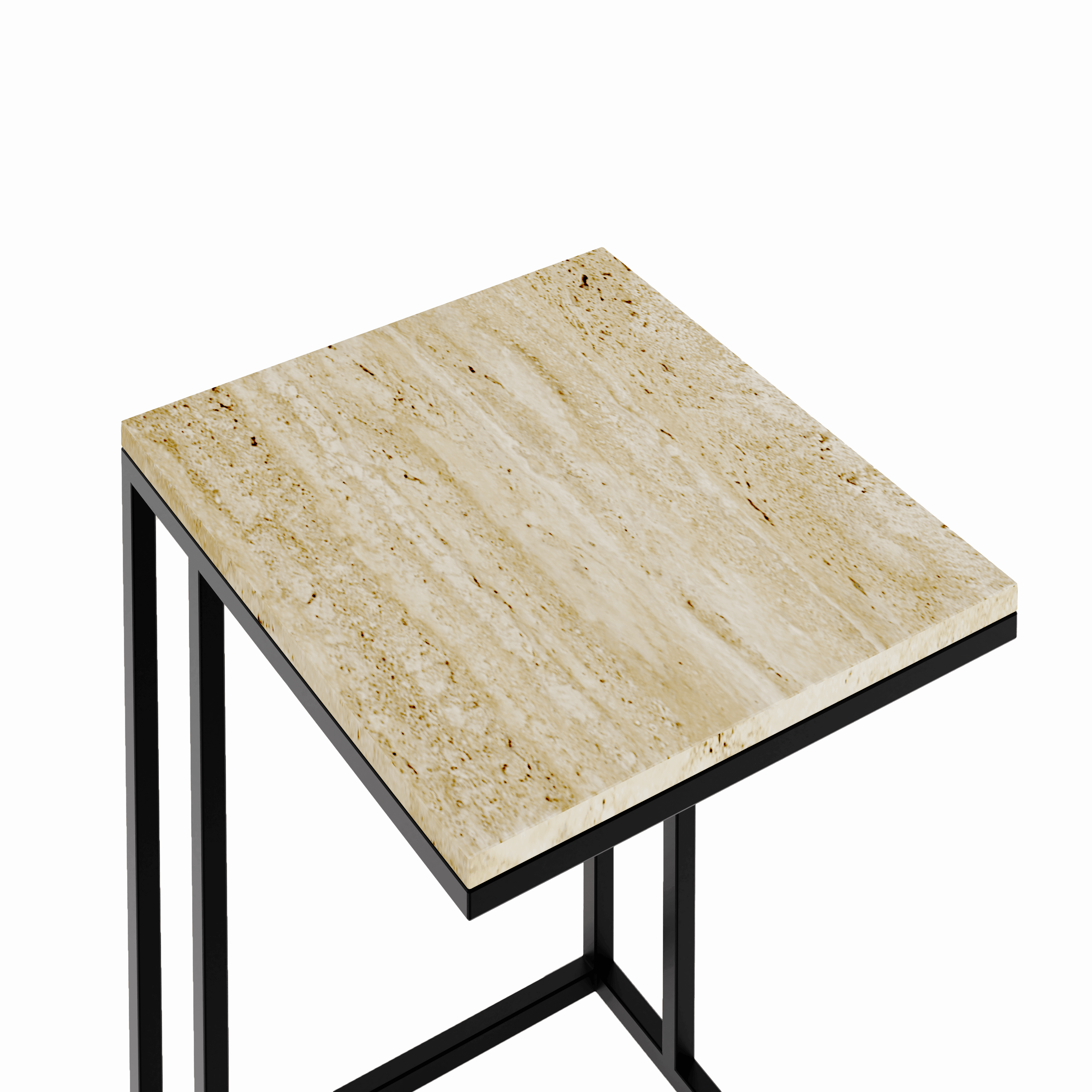 Marble C Side Table | Small Table for Living Room | Sofa Side Table | End Table