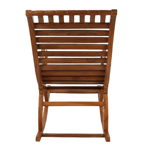 Colorodo Teak Wood Rocking Chair (Teak)