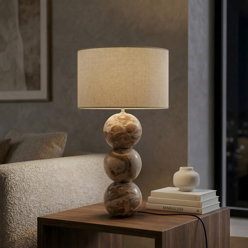 Soren Panther Designer Marble Table Lamp | Premium Sculptural Marble Lamp for Modern Interiors
